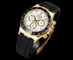 N+ Factory Rolex Daytona 155g 40mm*12.2mm 7750/4310/4131 Movement White Dial Watch